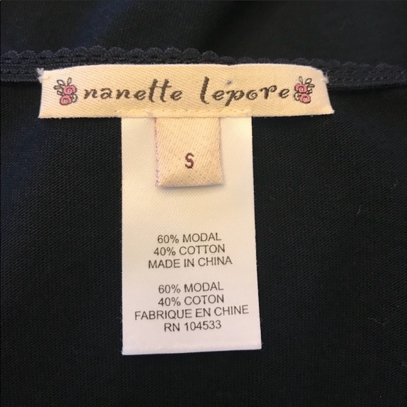 Nanette Lepore Alluring Dress, NWT Black S - Picture 7 of 7